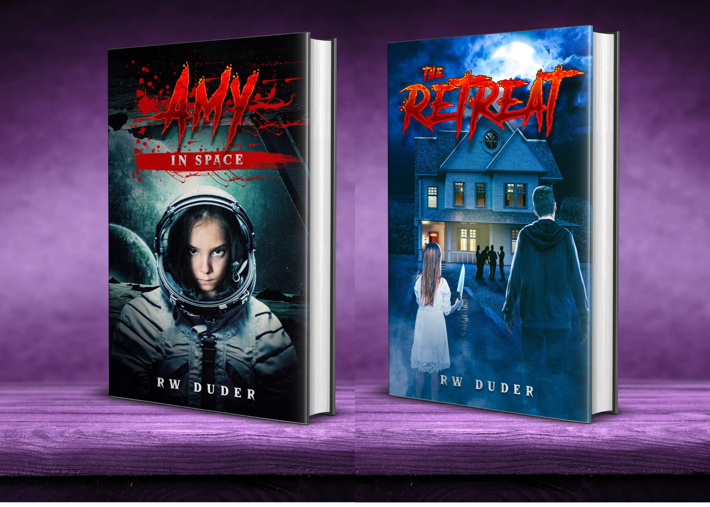 Amy in Space | The Retreat (Signed double pack)